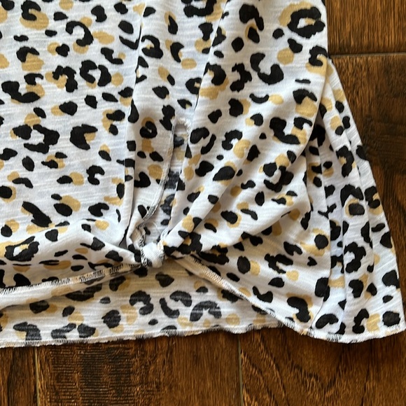 Miken leopard swimsuit coverup, size large - Picture 6 of 6